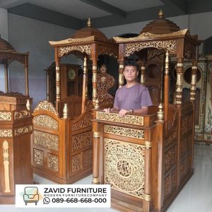 Jual Mimbar Masjid Kaligrafi Terbaru Jual Mimbar Masjid Kaligrafi Terbaru