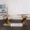 Kaki Meja Stainless Silang Tahan Lama