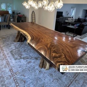 Meja Besar Panjang Kayu Trembesi Meja Besar Panjang Kayu Trembesi