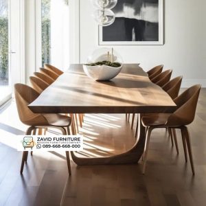 Meja Kursi Kayu Trembesi 6 Kursi Meja Kursi Kayu Trembesi 6 Kursi