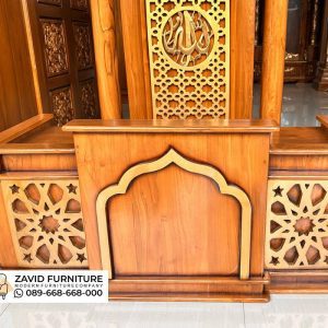 Mimbar Lesehan Kayu Jati Mimbar Lesehan Kayu Jati
