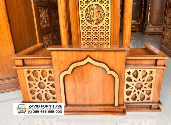 Mimbar Lesehan Kayu Jati Mimbar Lesehan Kayu Jati