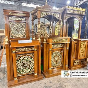 Mimbar Masjid Kayu Mimbar Masjid Kayu
