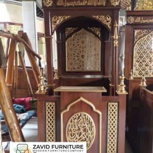 Mimbar Masjid Kota Cirebon Kayu Jati Mimbar Masjid Kota Cirebon Kayu Jati