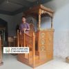 Mimbar Masjid Kubah Tangga Mimbar Masjid Kubah Tangga