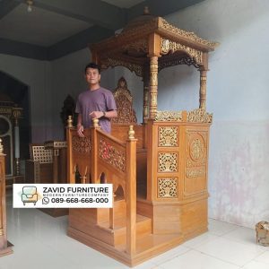 Mimbar Masjid Kubah Tangga Mimbar Masjid Kubah Tangga