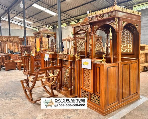 Mimbar Masjid Mewah Cilacap Mimbar Masjid Mewah Cilacap