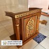 Mimbar Masjid Minimalis Sederhana