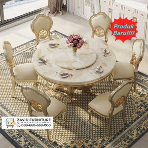 Produk Baru Meja Makan Marmer 6 Kursi Produk Baru Meja Makan Marmer 6 Kursi