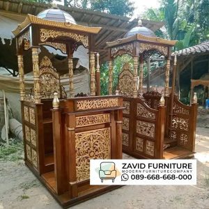 Jual Mimbar Masjid Nawabi Kaligrafi Jual Mimbar Masjid Nawabi Kaligrafi