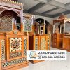 Jual Mimbar Masjid Zayed Solo Jual Mimbar Masjid Zayed Solo