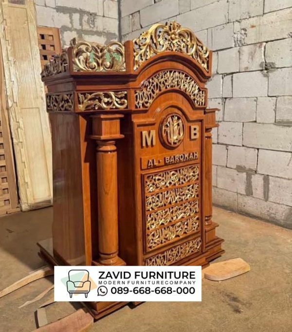 Jual Podium Kayu Jati Makassar Jual Podium Kayu Jati Makassar