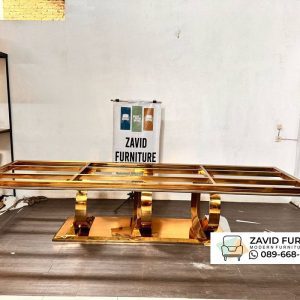 Kaki Meja Rapat Modern Stainless Gold Kaki Meja Rapat Modern Stainless Gold