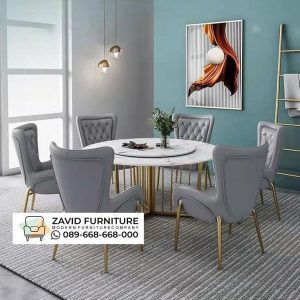 Meja Makan Bulat 6 Kursi Jakarta Timur Meja Makan Bulat 6 Kursi Jakarta Timur