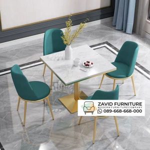 Meja Makan Marmer Persegi 4 Kursi Terlaris Meja Makan Marmer Persegi 4 Kursi Terlaris