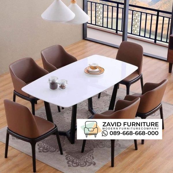 Meja Makan Set 6 Kursi Terbaru Meja Makan Set 6 Kursi Terbaru