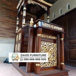 Mimbar Kubah Masjid Boyolali Mimbar Kubah Masjid Boyolali