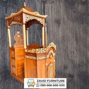 Mimbar Masjid Di Pekanbaru