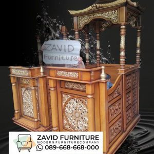 Mimbar Masjid Kubah Tinggi 3 Meter