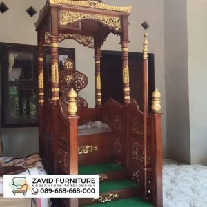 Mimbar Masjid  Malang Ukuran 3 Meter