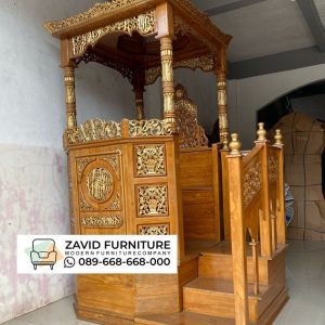 Mimbar Masjid Pintu Samping Terbaik