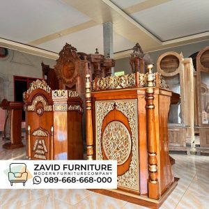 Mimbar Podium Mewah Kaligrafi Terbaru Mimbar Podium Mewah Kaligrafi Terbaru