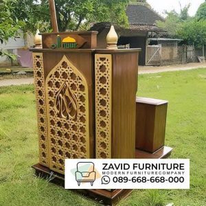 Mimbar Podium Minimalis Ukuran 1,5 Meter Mimbar Podium Minimalis Ukuran 1,5 Meter