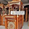 Modern Mimbar Masjid Mewah Kayu Jati