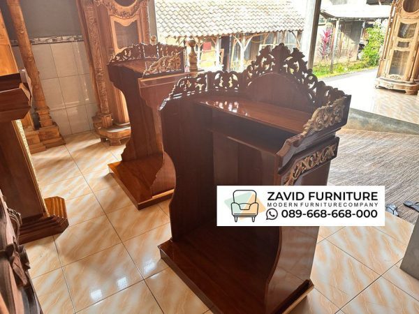 Podium Kayu Jati Temanggung Podium Kayu Jati Temanggung