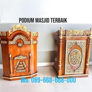 Podium Masjid Terbaik Di Jawa Timur