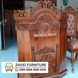 Podium Mimbar Masjid Sederhana Ponorogo Podium Mimbar Masjid Sederhana Ponorogo