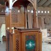 Produk Terbaru Mimbar Masjid Ukuran 2,5 Meter Produk Terbaru Mimbar Masjid Ukuran 2,5 Meter
