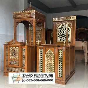 Produsen Mimbar Masjid Jati Garut Produsen Mimbar  Masjid Jati Garut