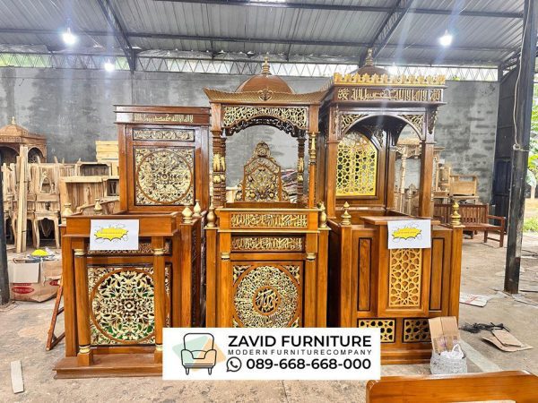 Produsen Resmi Mimbar Kaligrafi Kota Nganjuk Produsen Resmi Mimbar Kaligrafi Kota Nganjuk