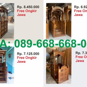 Harga Mimbar Masjid Terbaru