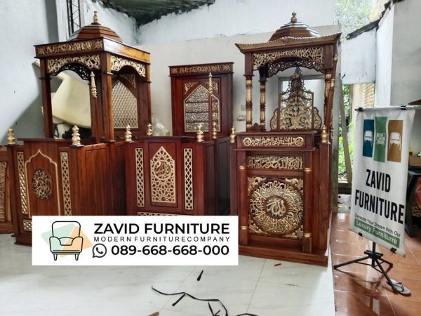 Harga Mimbar Masjid Ukir Model Baru Harga Mimbar Masjid Ukir Model Baru