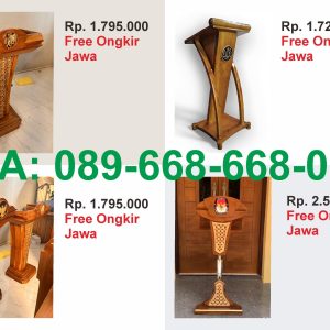Harga Mimbar Masjid Kayu