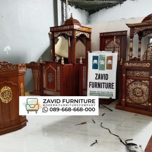 Jual Mimbar Ukir Masjid Modern