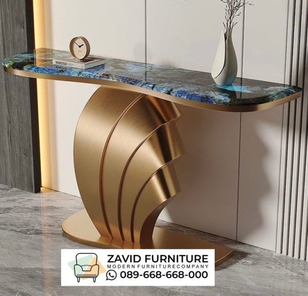 Meja Konsul Stainless Bentuk Unik Model Baru Meja Konsul Stainless Bentuk Unik Model Baru
