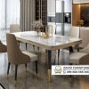 Meja Makan Marmer Stainless Kota Jakarta Meja Makan Marmer Stainless Kota Jakarta