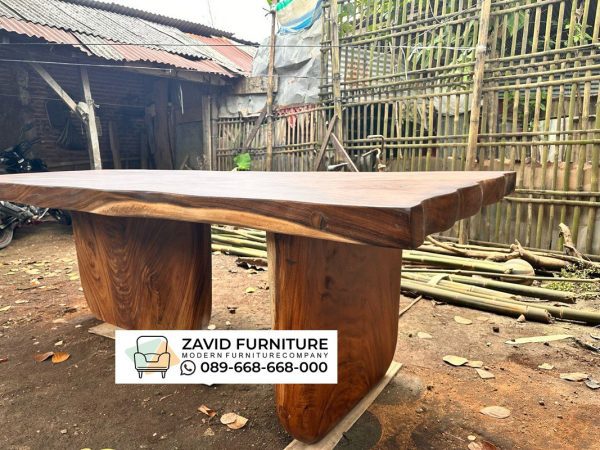 Meja Papan Kayu Trembesi Meja Papan Kayu Trembesi
