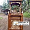 Mimbar Masjid Madura Kubah