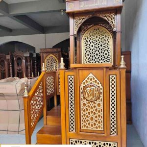 Mimbar Masjid Madura Modern
