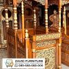 Mimbar Mewah Ukir Kaligrafi