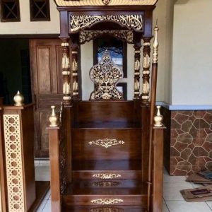Mimbar masjid Kubah Pintu Depan Mimbar masjid Kubah Pintu Depan