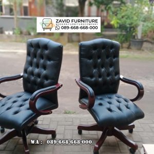 ZAVID 1 Kursi Direktur Kayu