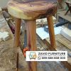 Kursi Kayu Bulat Utuh