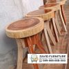 Kursi Kayu Bulat Utuh