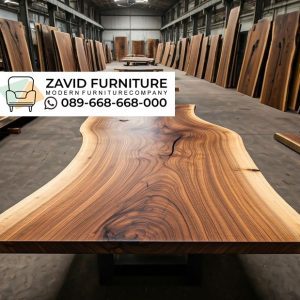 Meja Kayu Solid Utuh Pontianak