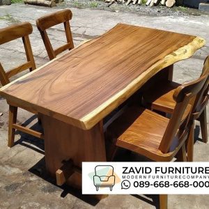 Meja Solid Trembesi Bogor
